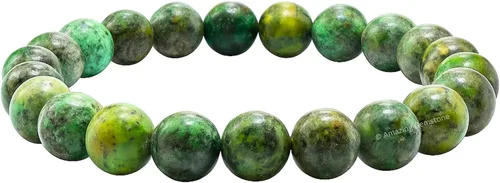 Miniatura 465 de Amazing Gemstone Pulsera de cristal para mujeres y hombres, pulsera de cristal curativo de protección, pulsera elástica con cuentas de piedras