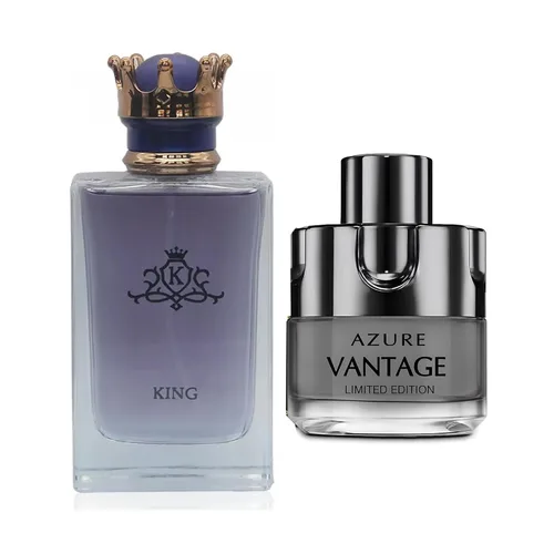 Miniatura 6 de King&1 Billion Lucky Men Colonia Set Eau De Parfum Spray para hombres, notas afrutadas enriquecidas por una fuerte fragancia a base de madera, ideal