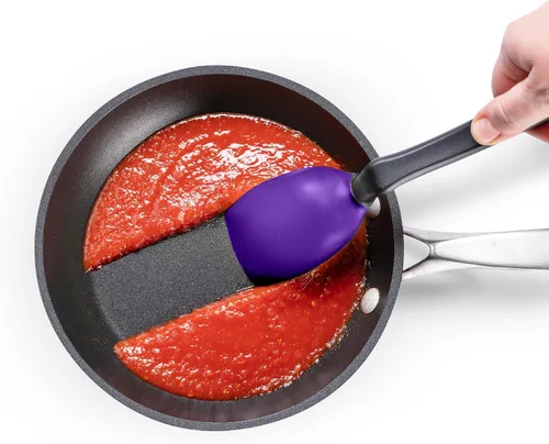Miniatura 2 de Dreamfarm Supoon - Cuchara de cocina antiadherente para raspar silicona, para servir, mide 0.2 fl oz de cucharadita y 0.5 fl oz de cucharada, 11