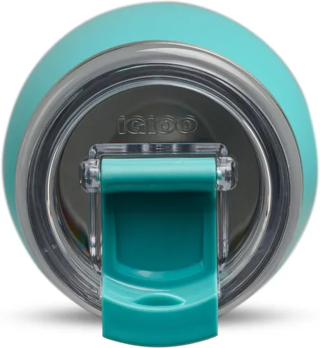 Miniatura 5 de Igloo Vaso de vino de 10 onzas Vasos de acero inoxidable Verde azulado laguna