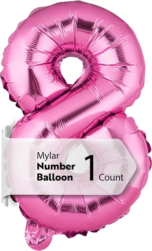 Miniatura 29 de Restaurantware-Balloonify Globo de Número de 16 Pulgadas, 1 Globo Digital para Fiesta - Número 5, Auto-Sellado, Acabado de Mylar de Folio Dorado, Oro