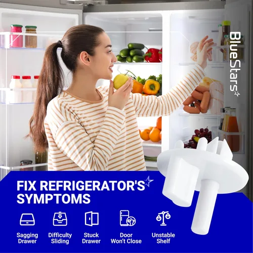 Miniatura 6 de BlueStars 241993101 Reemplazo de la cubierta para frigorífico para refrigeradores Frigi.daire y Kenmore – Reemplaza AP4427109 1513082 240423701