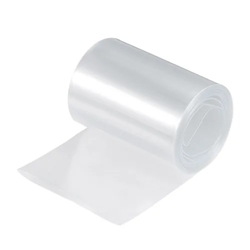 Miniatura 34 de MECCANIXITY Envoltura de Batería de PVC Termorretráctil de 127 mm de Diámetro 200 mm Plana 10 Pies (3 metros) Negra con Buena Aislación para Paquete