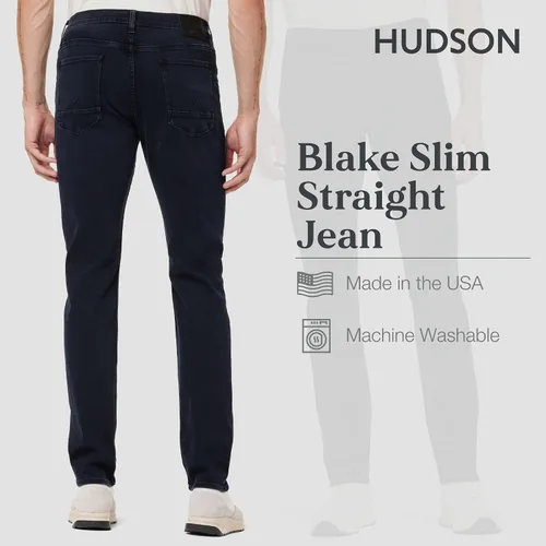Miniatura 3 de HUDSON Men's Blake Slim Straight Jean Rp