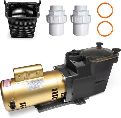 Miniatura 8 de W3SP2607X10 Super Pump - Bomba de piscina de 230 V, 1 HP 50 Hz, repuesto de una sola velocidad para SP2607X10, se adapta a todas las piscinas o spas