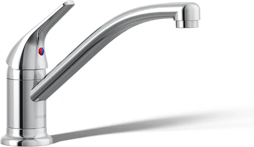 Miniatura 16 de KOHLER 30612-CP Jolt - Grifo extraíble para fregadero de cocina, cabezal rociador de dos funciones, control táctil, 1.5 GPM, diseño elegante, cromo