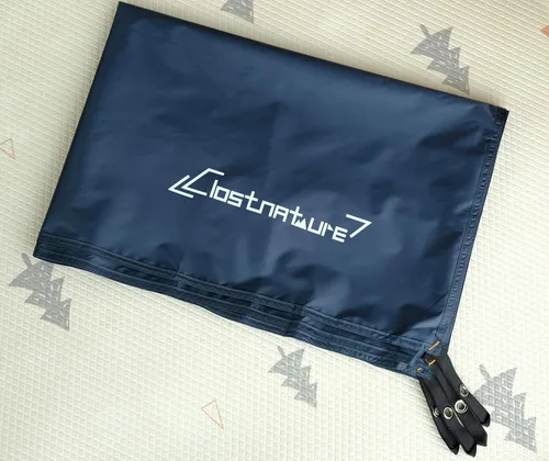 Miniatura 5 de Clostnature Huella de Tienda de Campaña - Lona Impermeable para Camping, Protector de Suelo de Tienda Resistente, Alfombrilla Ultraligera para Negro