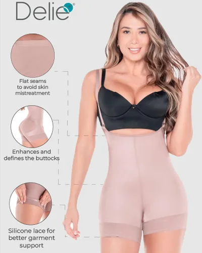 Miniatura 5 de DELIÉ by Fajas DPrada 09075 Fajas Colombianas Faja Posparto Faja Moldeadora de Cuerpo Completo para Mujer
