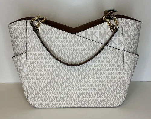 Miniatura 4 de Michael Kors Jet Set - Gancho para bolso de viaje con cadena grande