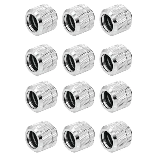 Miniatura 7 de dracaena.io Paquete de 2 roscas G1/4" a 12mm de diámetro exterior, Accesorio de Compresión para Tubería Rígida con diseño de cuerpo alto