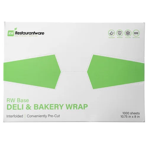 Miniatura 9 de Restaurantware Paquete de 1000 envolturas de plástico para alimentos, 10.75 x 8 pulgadas, precortadas, transparentes, desechables, para microondas