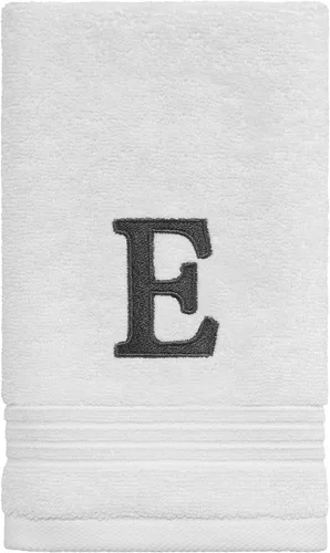 Miniatura 7 de Avanti Linens - Toalla de dedos, algodón suave y absorbente, decoración de baño bordada (colección de monogramas, inicial J)
