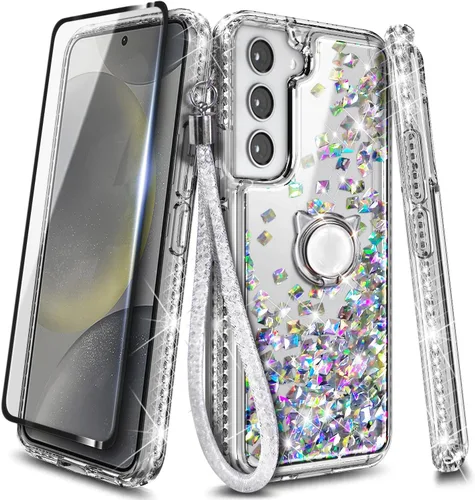 Miniatura 9 de NGB Supremacy Funda compatible con Samsung Galaxy S22 Plus (5G de 6.6 pulgadas) con protector de pantalla (cobertura máxima, TPU flexible), soporte