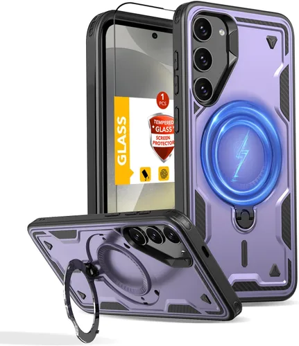 Miniatura 39 de Funda magnética para Google Pixel 9A compatible con cargador inalámbrico MagSafe, para Pixel 9A, funda de teléfono integrada de 360 °, con 2