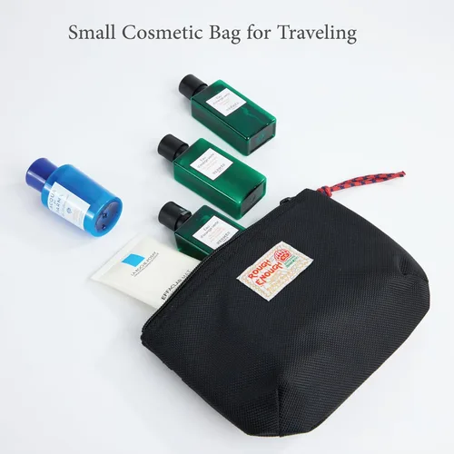 Miniatura 8 de Rough Enough - Bolsa pequeña de almacenamiento tecnológico organizador de cables de viaje para electrónica, cables, cargadores, disco duro, bolsa