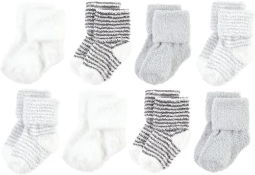 Miniatura 116 de Hudson Baby - Calcetines de algodón para bebés recién nacidos y Terry para niñas bebés