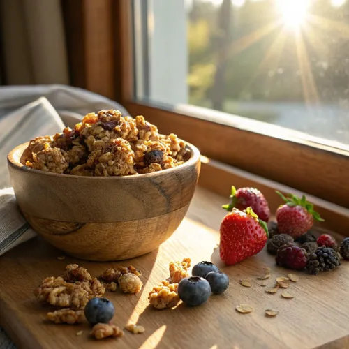Miniatura 5 de Magic Spoon Granola Proteica - Granola Alta en Proteínas, Apta para Dieta Cetogénica, Baja en Azúcar, Sin Granos, Desayuno Saludable o Snack Rápido