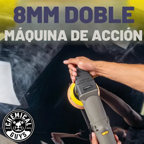Miniatura 10 de Chemical Guys TORQX Pulidora de doble acción orbital aleatoria para automóviles – Bufadora profesional para camiones y SUV – Motor de 700W, órbita