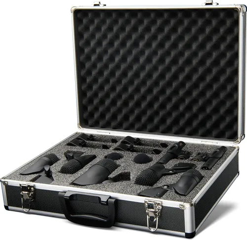 Miniatura 2 de PreSonus DM-7: Juego completo de micrófonos de batería para grabación y sonido en vivo