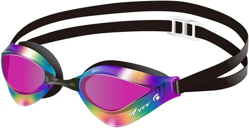 Miniatura 11 de Ver Equipo de natación V-230ASA Blade Orca SWIPE Antivaho Racing Gafas de natación Lente espejada ahumada/azul