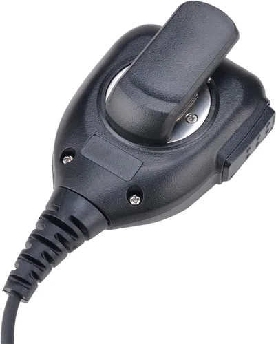 Miniatura 4 de Micrófono de hombro impermeable compatible con Baofeng Kenwood BTECH Retevis TYT Walkie Talkie Radio Cable reforzado de mano