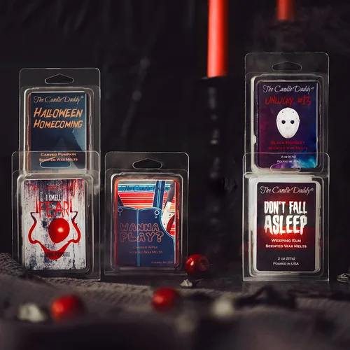 Miniatura 2 de The Candle Daddy Paquete de 5 Películas de Terror de Halloween - 5 Ceras Derretidas Increíblemente Espeluznantes - 30 Cubos en Total - 10 Onzas