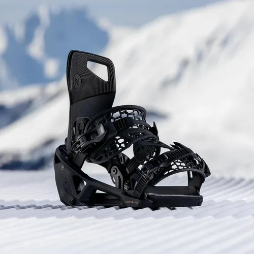 Miniatura 10 de Nidecker Supermatic Snowboard First Universal, Doble Entrada, Fijación Automática - Cómoda y Confiable como una Fijación Regular de Dos Correas