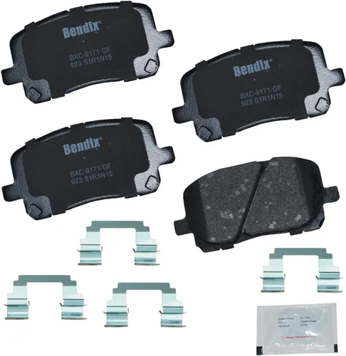 Miniatura 122 de Pastillas de freno delanteras cerámicas Bendix Priority1 CFC2302 para Hyundai Elantra 2021, Sonata 2022-2020, Kia K5 2023-2021