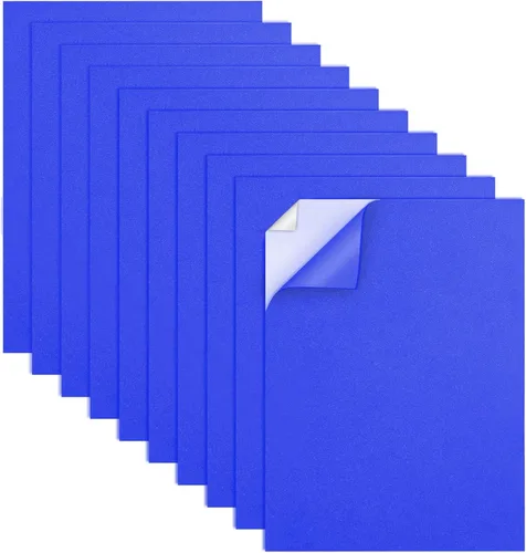 Miniatura 19 de MEARCOOH Hojas de Espuma Autoadhesivas, Blancas de 9x12 Pulgadas 2mm Papel de Espuma EVA Adhesivo para Manualidades Fabricación de Tarjetas Marcos