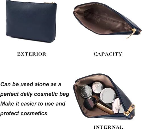 Miniatura 8 de Juego de bolsos y carteras para mujer, bolso de mano para el trabajo, bolso de hombro con asa superior y cartera a juego