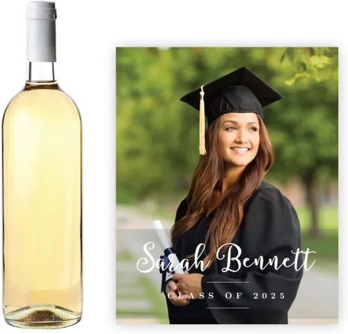 Miniatura 21 de Andaz Press Colección de graduación personalizada con fotos, etiquetas de gota de chocolate para besos, paquete de 216, imagen personalizada