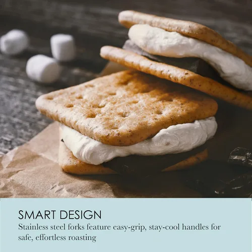 Miniatura 8 de Chicago Metallic Smores Maker, Blanco Pequeño