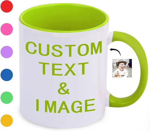 Miniatura 13 de Baosity Taza de café con foto personalizada, taza personalizada con imagen, texto, nombre, regalos personalizados para novio, novia, mejor amigo