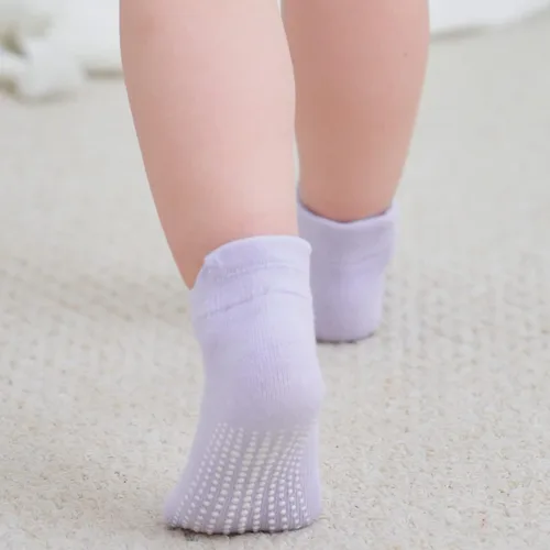 Miniatura 6 de Calcetines tobilleros antideslizantes Zaples para bebés con suelas antideslizantes para bebés, niños pequeños, niños y niñas