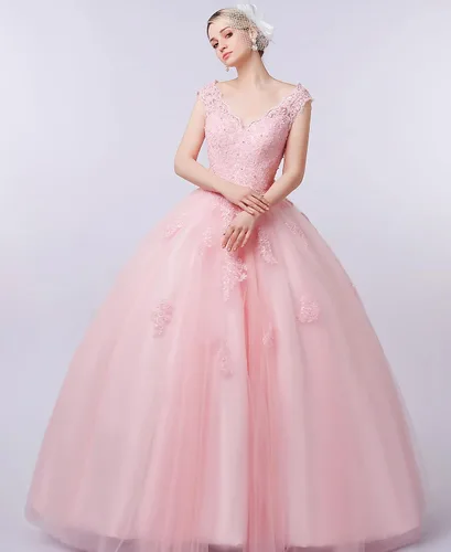 Miniatura 2 de Vestidos de quinceañera Vestido de baile de graduación de encaje dulce 16 vestidos de princesa