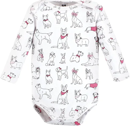 Miniatura 16 de Hudson Baby Baby Girl's Cotton Long-Sleeve Bodysuits 7-Pack