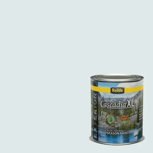 Miniatura 16 de Rodda Paint CASCADIA XL - Pintura satinada e imprimación para exteriores en uno, cuarto de galón, idea abstracta