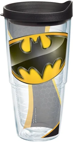 Miniatura 15 de DC Comics Batman Logo Vaso de 16 onzas con tapa