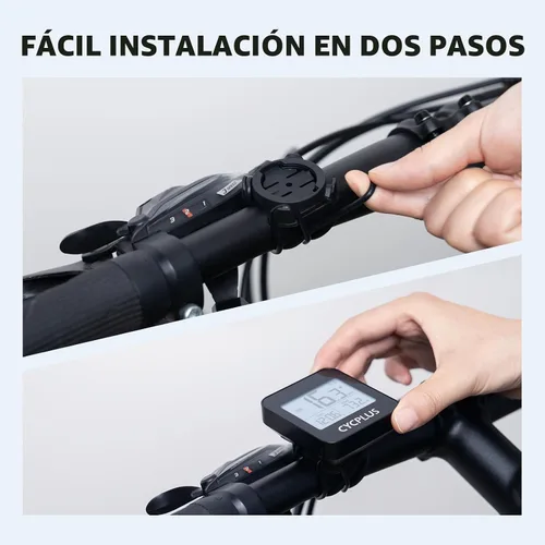 Miniatura 5 de CYCPLUS Computadora GPS para Bicicleta, Computadora de Ciclismo Inalámbrica con Retroiluminación Automática, Velocímetro Odómetro de Bicicleta