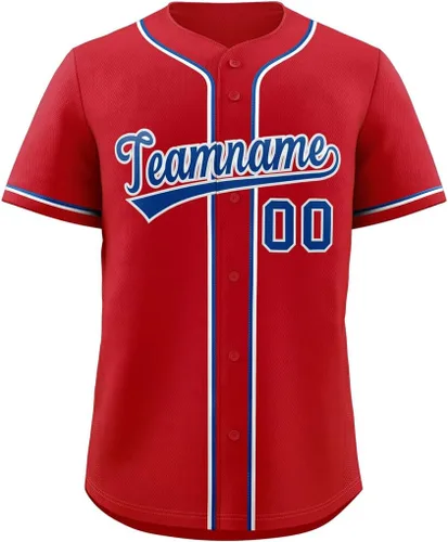 Miniatura 29 de KXK - Camiseta de béisbol personalizada cosida, uniforme deportivo para hombres, mujeres y niños