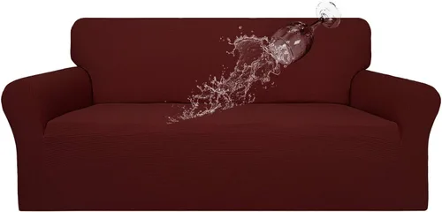 Miniatura 22 de Easy-Going - Funda para sofá 100% impermeable de ambos lados, funda de jacquard elástica, protector de muebles a prueba de derrames, para niños