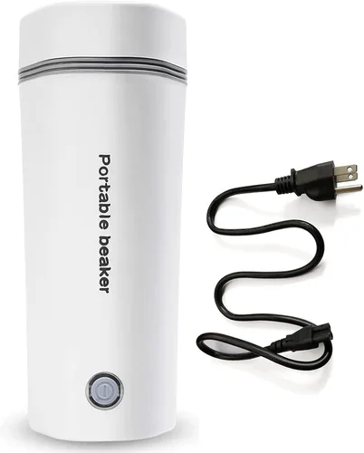Miniatura 9 de Hervidor eléctrico de viaje, Hervidor eléctrico portátil, Mini caldera de agua caliente, Hervidor de té de viaje pequeño, Agua de ebullición rápida