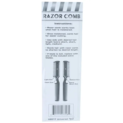 Miniatura 3 de Peine de afeitar universal unisex para corte y peinado de cabello fino y grueso