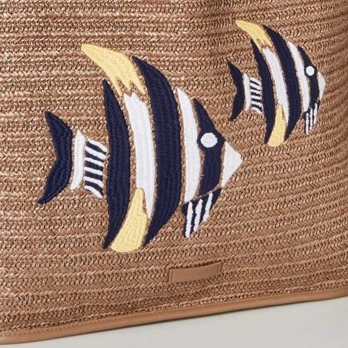 Miniatura 3 de Vera Bradley Bolsa de mano de paja