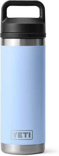 Miniatura 45 de YETI Rambler Botella de 18 oz, aislada al vacío, de acero inoxidable con tapa Chug, negro