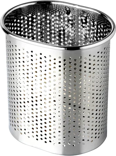 Soporte para utensilios de acero inoxidable (pequeño ovalado) para palillos para lavavajillas