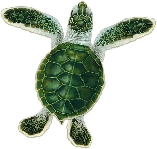 Miniatura 7 de Mosaico de porcelana para piscina estilo A para cría de tortugas (estilo A - 5 x 5 pulgadas, marrón)