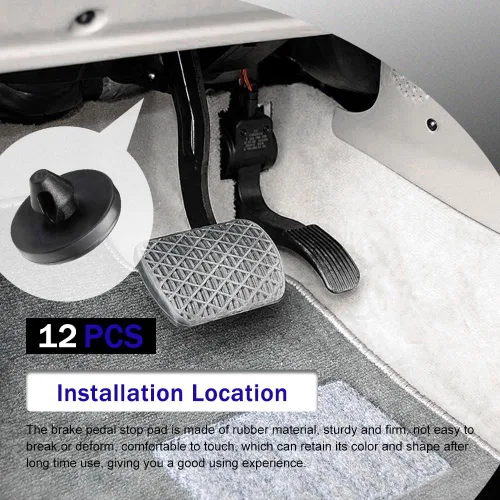 Miniatura 7 de 12 piezas de repuesto para pedal de freno de automóvil, OEM # 90541-06036, tope de interruptor de freno de automóvil compatible con Toyota Lexus