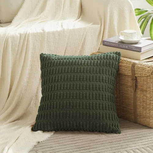 Miniatura 204 de Fancy Homi - Paquete de 2 fundas de almohada decorativas de color taupe de 22 x 22 pulgadas para sala de estar, sofá, cama, estilo rústico, bohemio