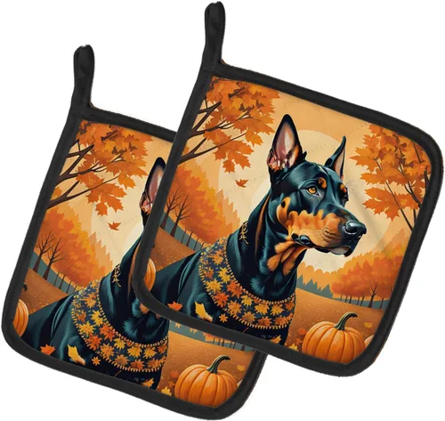 Miniatura 58 de Caroline's Treasures DAC1022PTHD Border Collie - Juego de soportes para ollas resistentes al calor, almohadillas calientes para horno, para cocinar